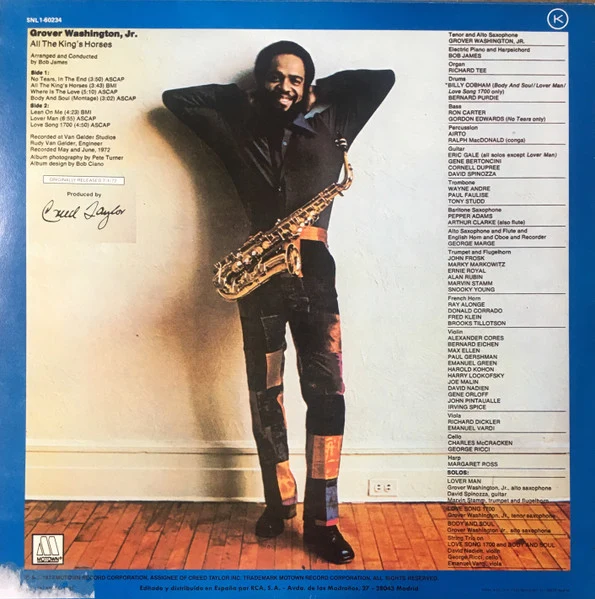 Grover Washington, Jr. | All The King's Horses
