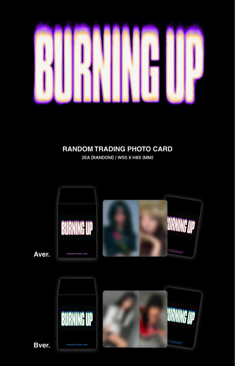 MEOVV - RANDOM TRADING PHOTOCARD (BURNING UP)