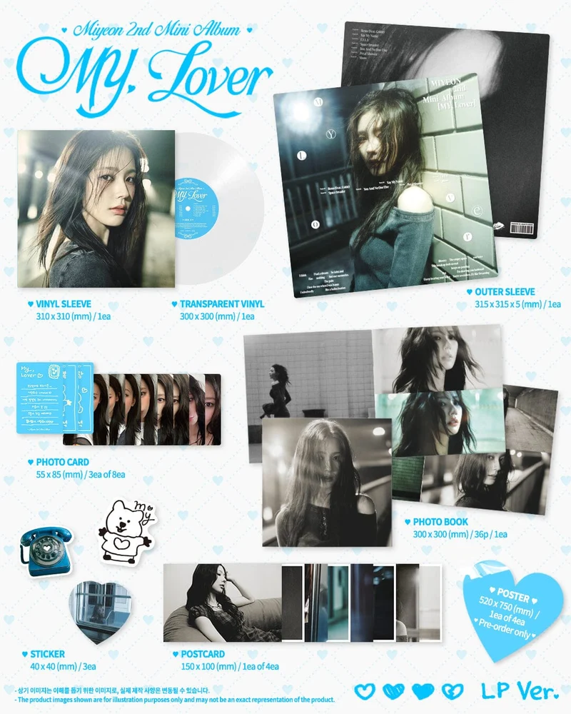 MIYEON (I-DLE) - MY, LOVER (LP VER.)