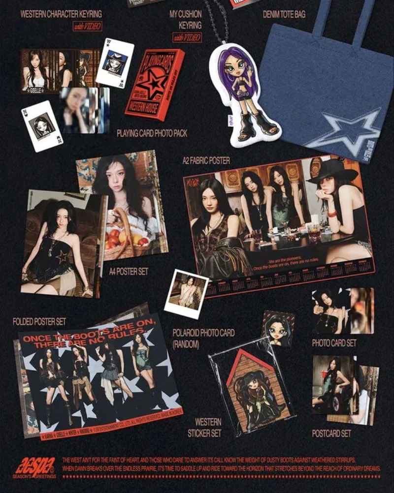 AESPA – 2026 SEASON'S GREETINGS + Special Photocard Set