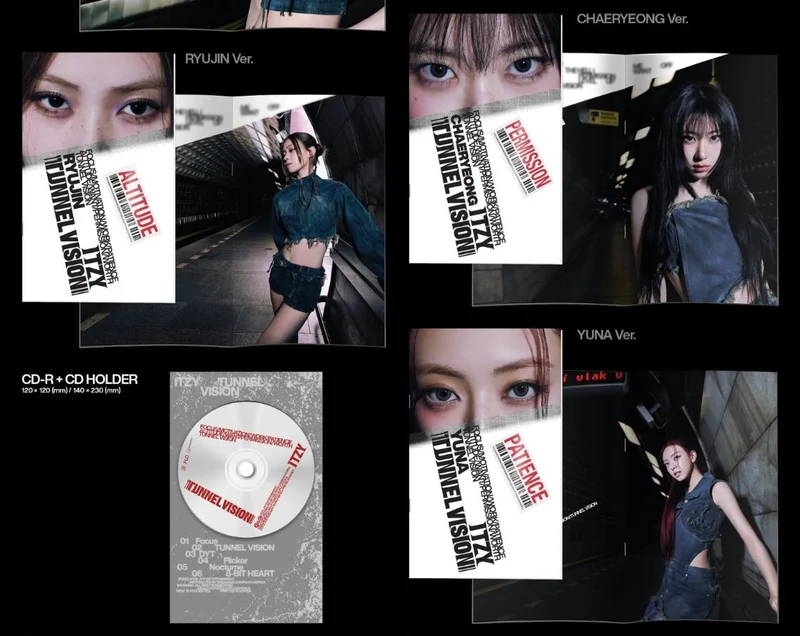 ITZY - TUNNEL VISION (MEMBER VER.)