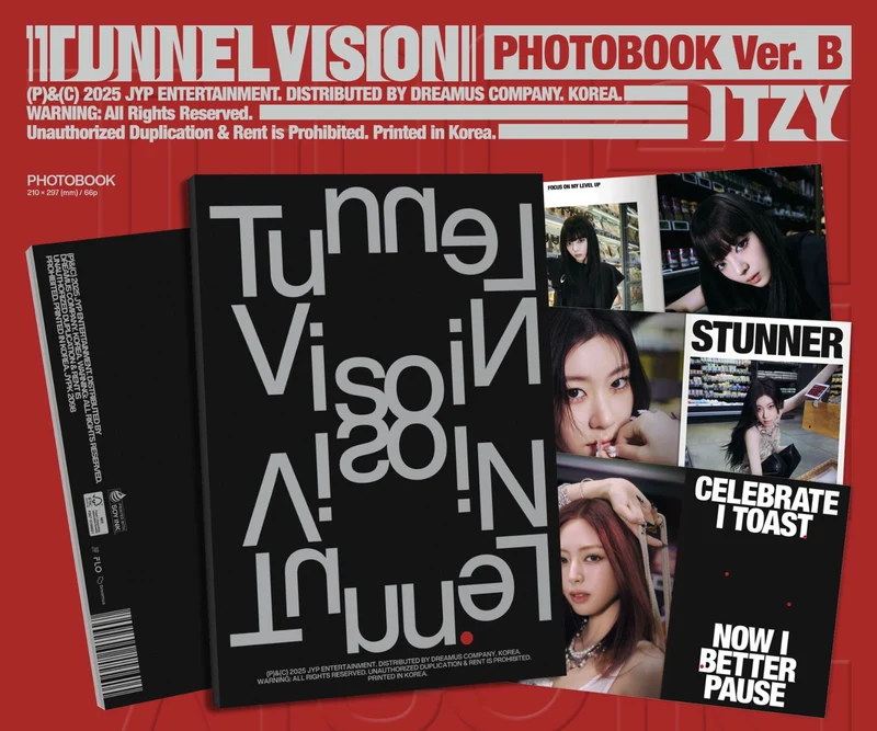 ITZY - TUNNEL VISION (PHOTOBOOK VER.)