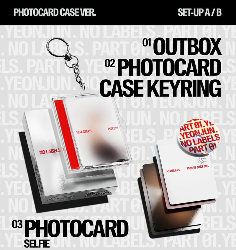 YEONJUN (TXT) - NO LABELS: PART 01 (PHOTOCARD CASE VER.)
