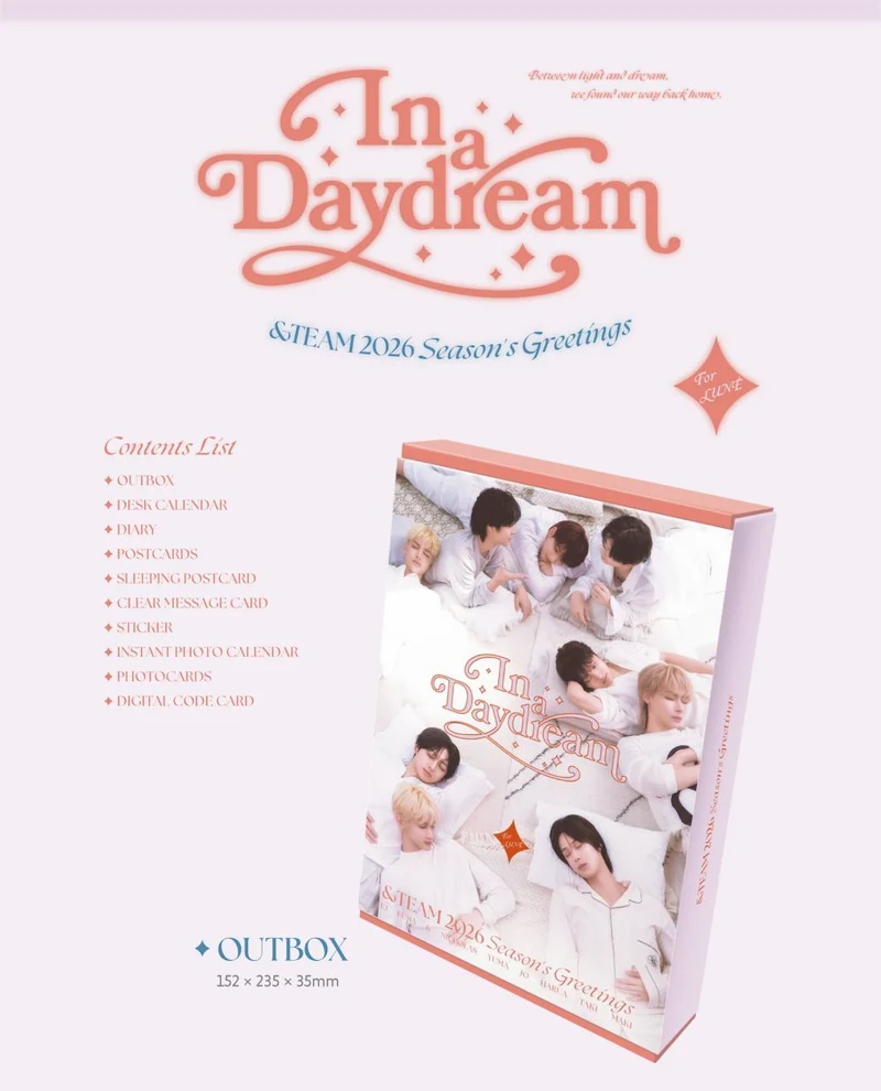 &TEAM - 2026 SEASON'S GREETINGS (IN A DAYDREAM)