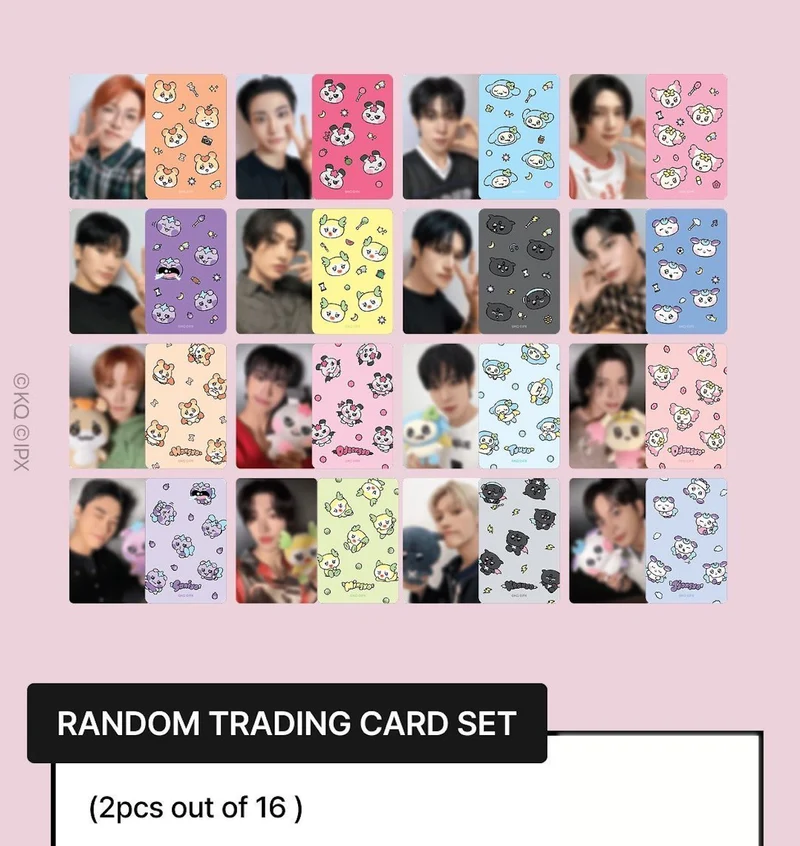 ATEEZ - TRADING CARD, BALL CAP & MULTI POUCH (MIGHTEEZ POP UP STORE MD)