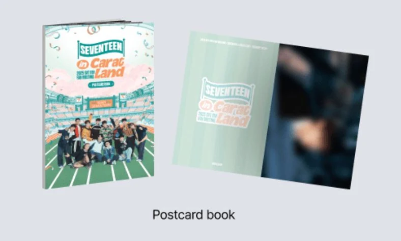 SEVENTEEN - 2025 SVT 9TH FAN MEETING SEVENTEEN IN CARAT LAND (MEMORY BOOK+) + Weverse Gift
