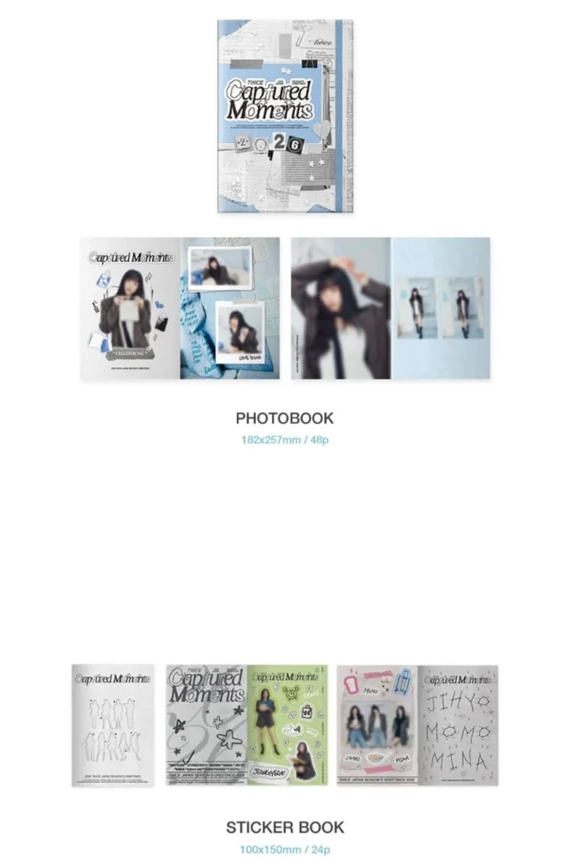 TWICE - 2026 JAPAN SEASON'S GREETINGS (CAPTURED MOMENTS)