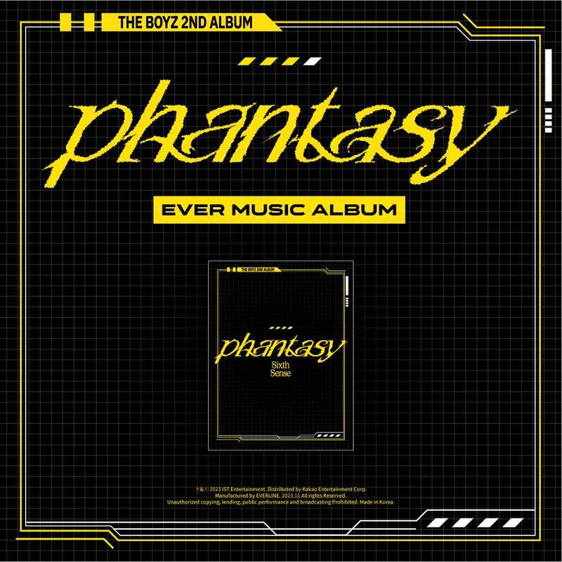 THE BOYZ - PHANTASY_ Pt.2 Sixth Sense (EVER ver.) (Discounted Sealed Album)