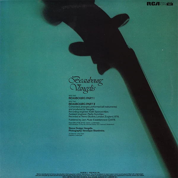 Vangelis ‎| Beaubourg