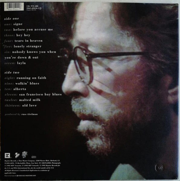 Eric Clapton ‎| Unplugged