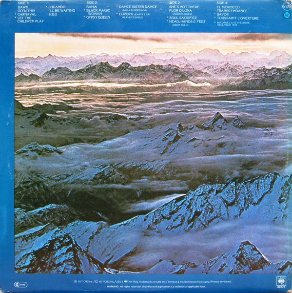 2LP Santana | Moonflower