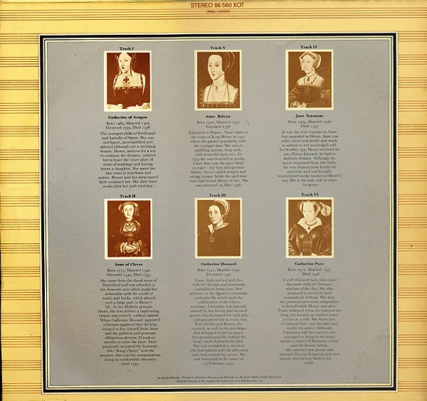 Rick Wakeman | The Six Wives Of Henry VIII