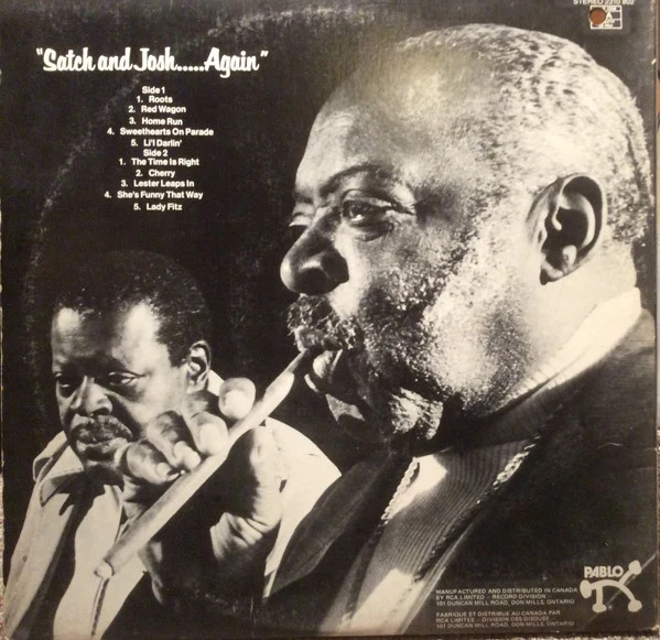 Oscar Peterson and Count Basie ‎| Satch And Josh.....Again