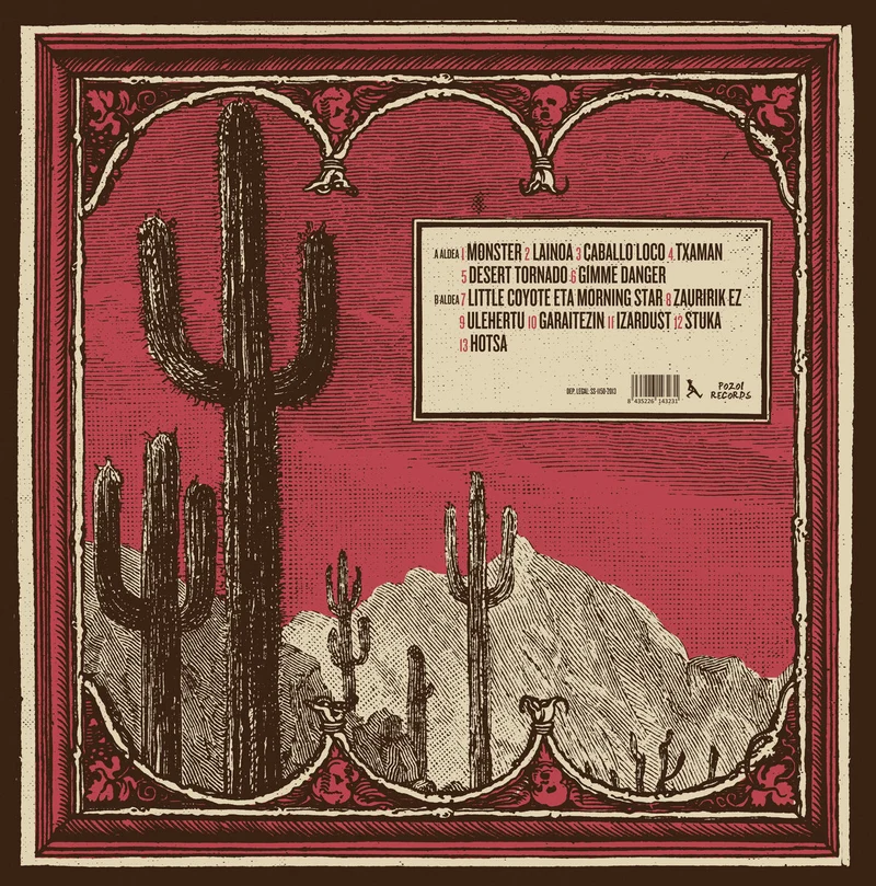 NIÑA COYOTE eta CHICO TORNADO [BLOODY RED]
