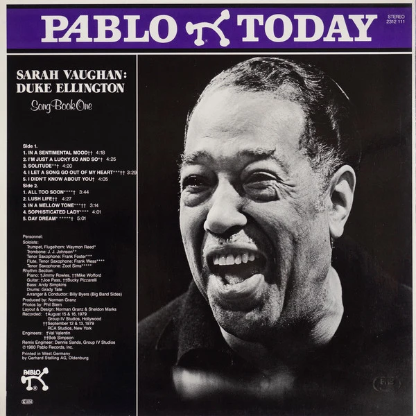 Sarah Vaughan | Duke Ellington Song Book One