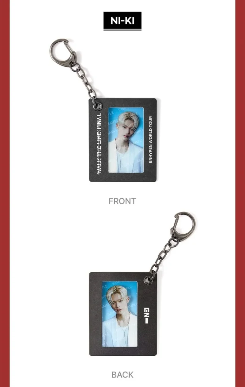 ENHYPEN - FILM FRAME KEYRING (WALK THE LINE : FINAL WORLD TOUR OFFICIAL MD)