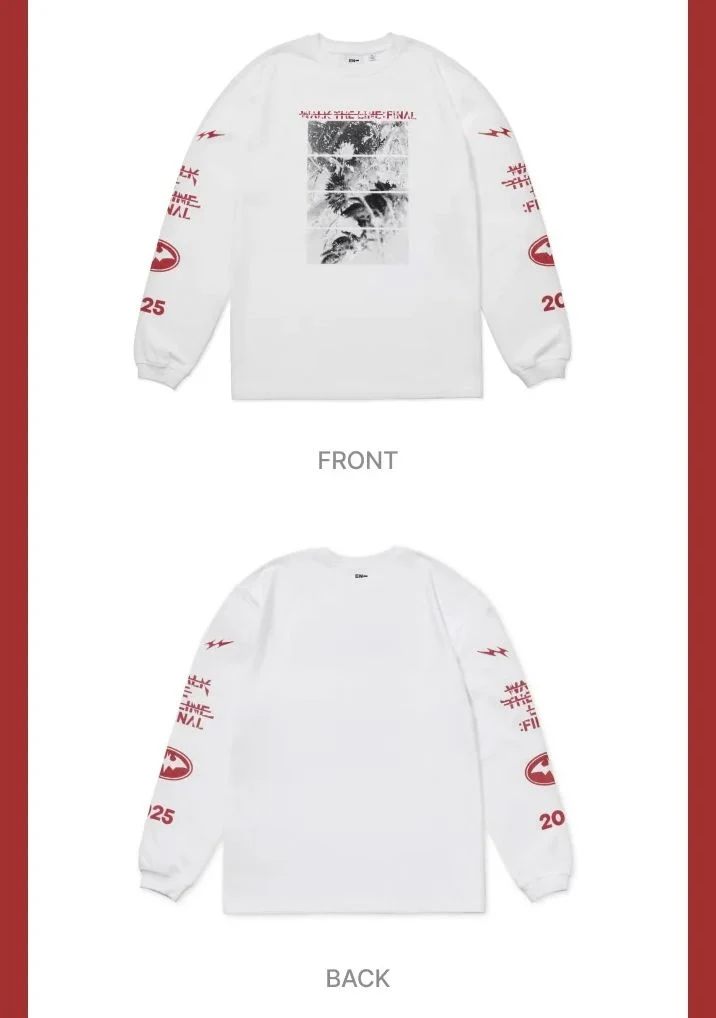 ENHYPEN - T-SHIRTS & HOODIE (WALK THE LINE : FINAL WORLD TOUR OFFICIAL MD)