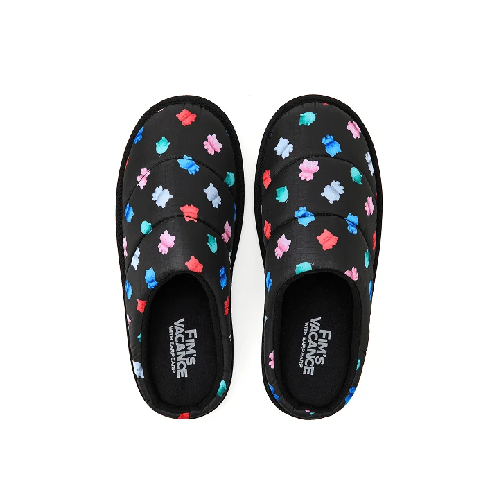 [LE SSERAFIM] Fim's Club x Earp Earp : Indoor Shoes (Black)