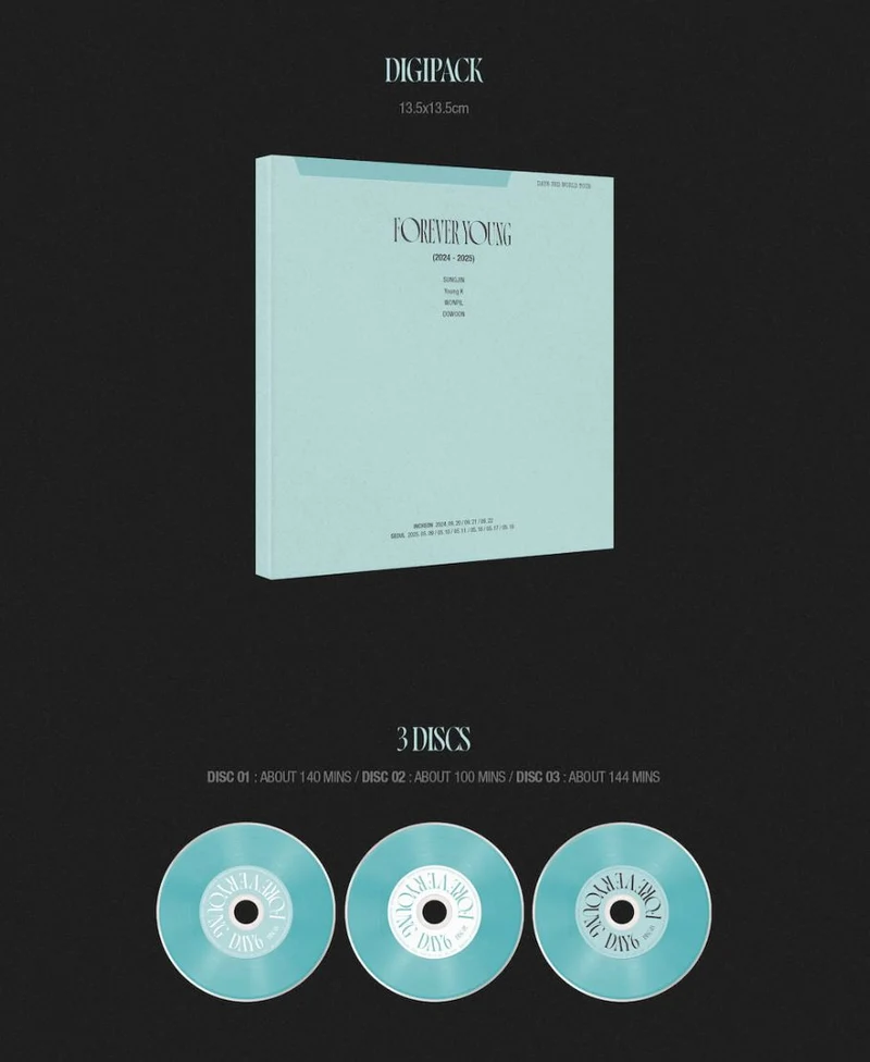DAY6 - 3RD WORLD TOUR : FOREVER YOUNG (BLU-RAY)