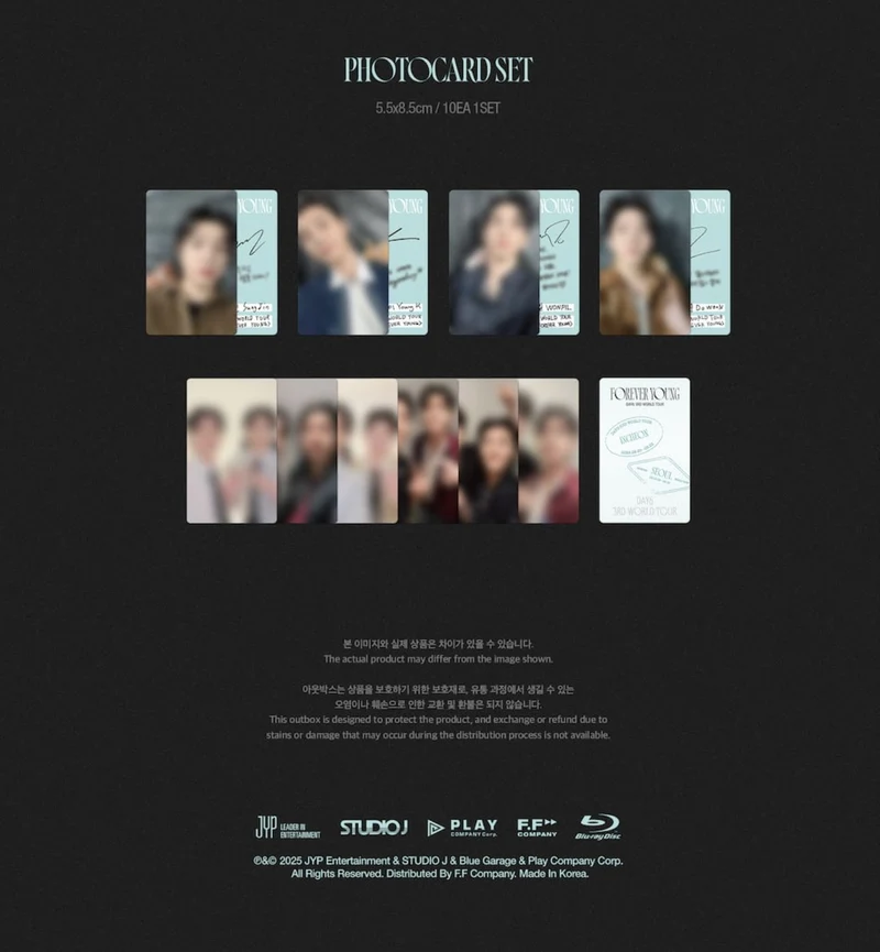DAY6 - 3RD WORLD TOUR : FOREVER YOUNG (BLU-RAY)