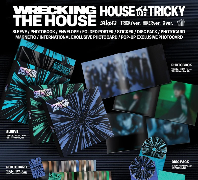 XIKERS - HOUSE OF TRICKY : WRECKING THE HOUSE (POP-UP EXCLUSIVE)