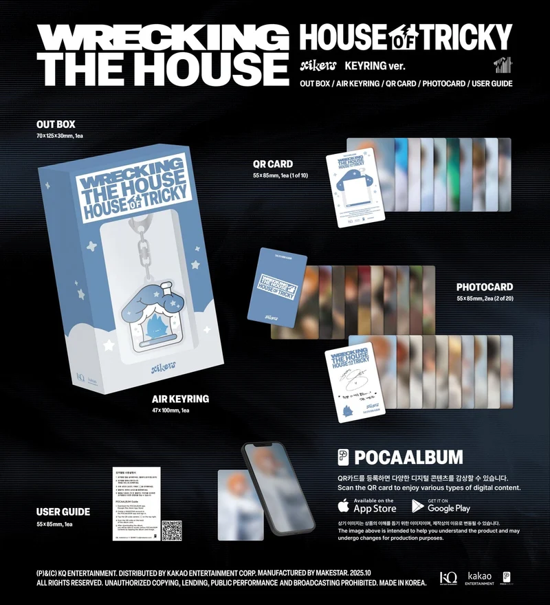 XIKERS - HOUSE OF TRICKY : WRECKING THE HOUSE (POCA ALBUM)