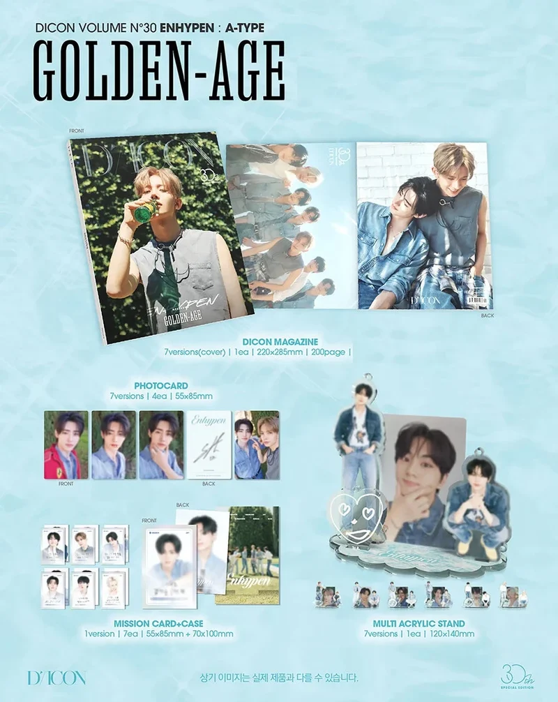 ENHYPEN - DICON VOLUME Nº30 (3OTH SPECIAL EDITION) + Weverse Gift