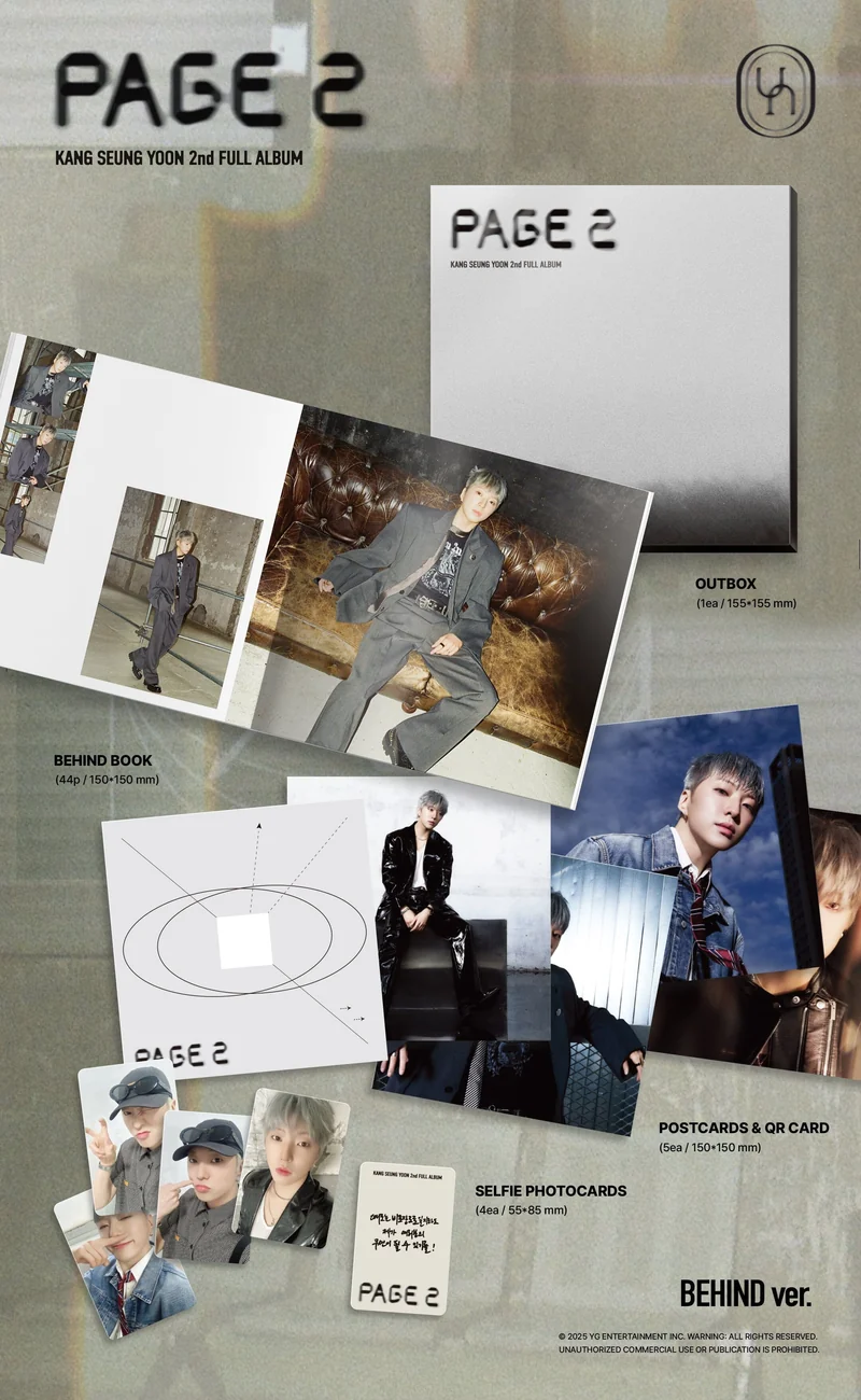 KANG SEUNG YOON (WINNER) - PAGE 2 (BEHIND VER.)