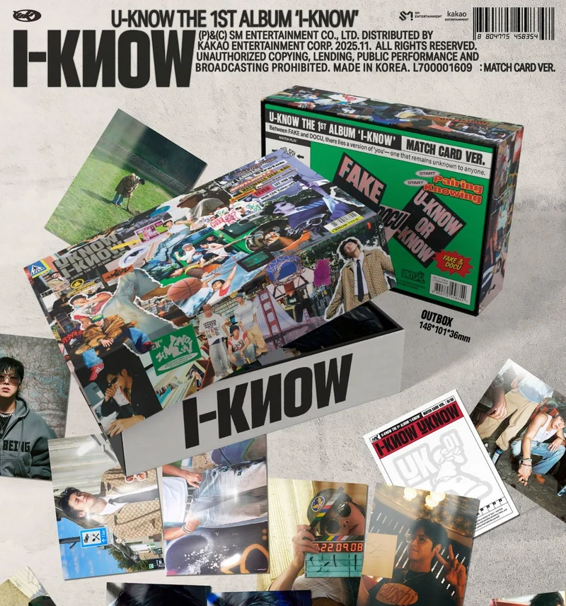 U-KNOW YUNHO (TVXQ!) - I-KNOW (SMART ALBUM)