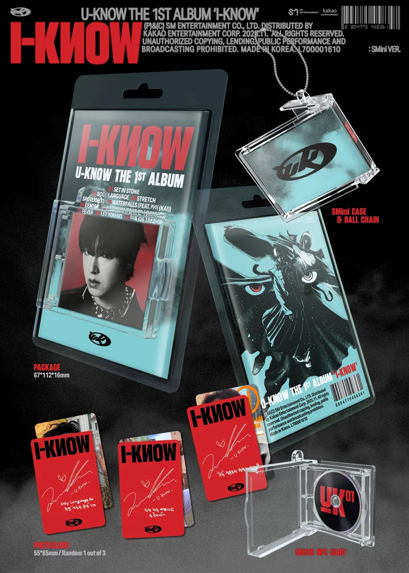 U-KNOW YUNHO (TVXQ!) - I-KNOW (SMART ALBUM)
