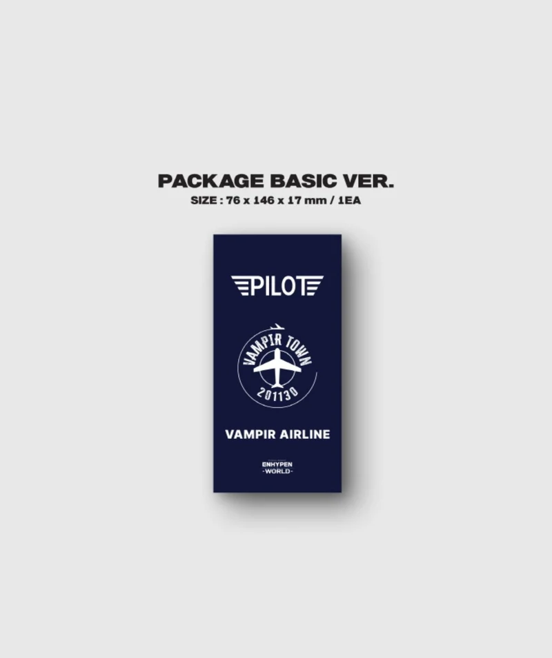 ENHYPEN - WORLD COUPON CARD COLLECTION (PILOT BASIC VER.)