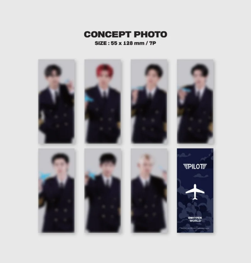 ENHYPEN - WORLD COUPON CARD COLLECTION (PILOT BASIC VER.)