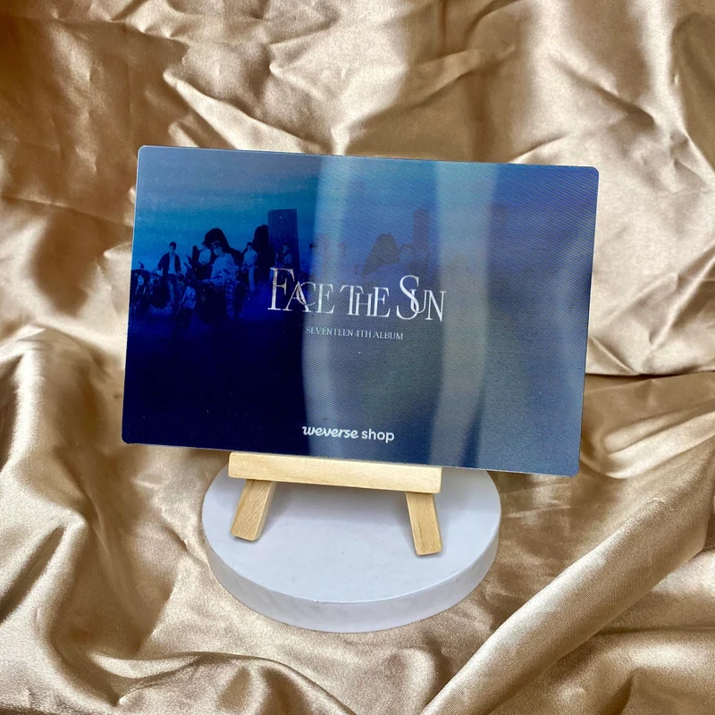 SEVENTEEN - [Face the Sun] Lenticular Postcard