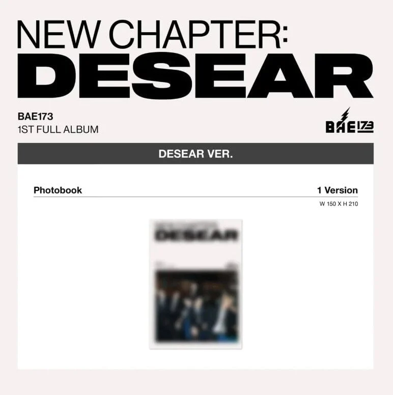 BAE173 - NEW CHAPTER : DESEAR