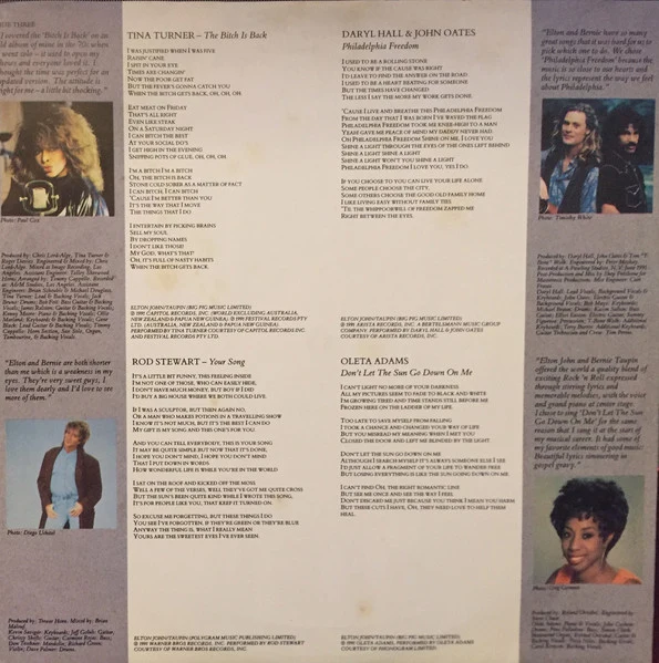 2LP Varios | Two Rooms: Celebrating The Songs Of Elton John & Bernie Taupin