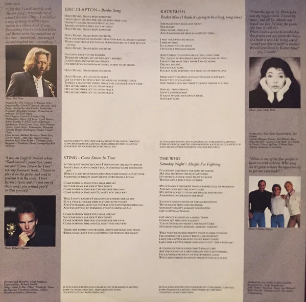 2LP Varios | Two Rooms: Celebrating The Songs Of Elton John & Bernie Taupin