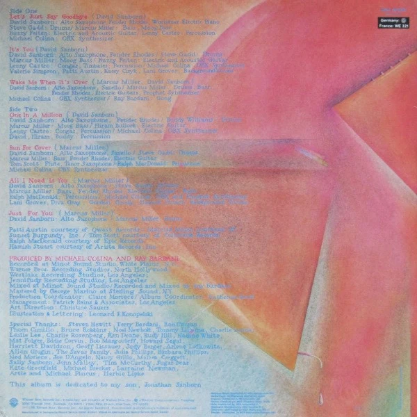 David Sanborn ‎| Voyeur