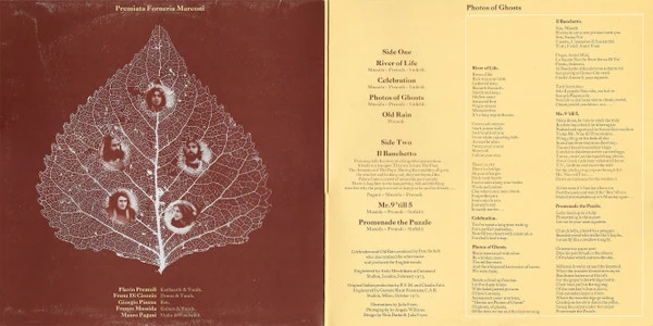 Premiata Forneria Marconi ‎| Photos Of Ghosts