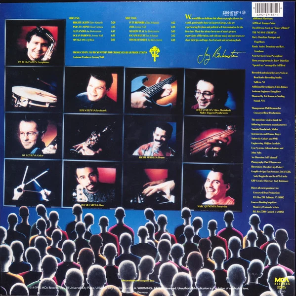 Spyro Gyra Featuring Jay Beckenstein ‎| Fast Forward