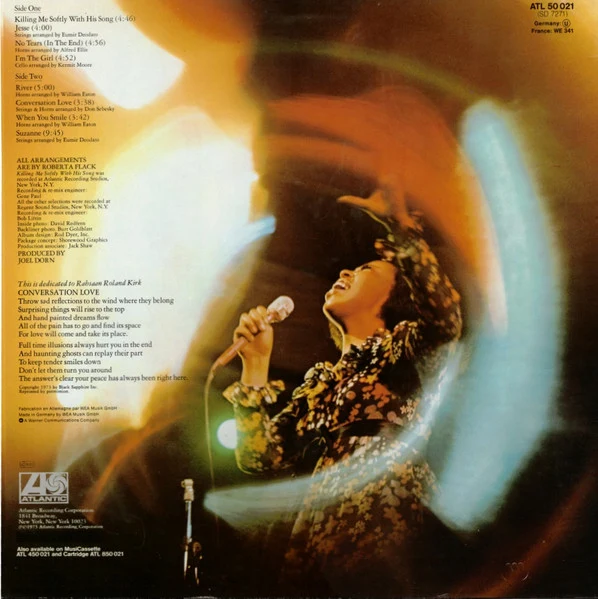 Roberta Flack | Killing Me Softly