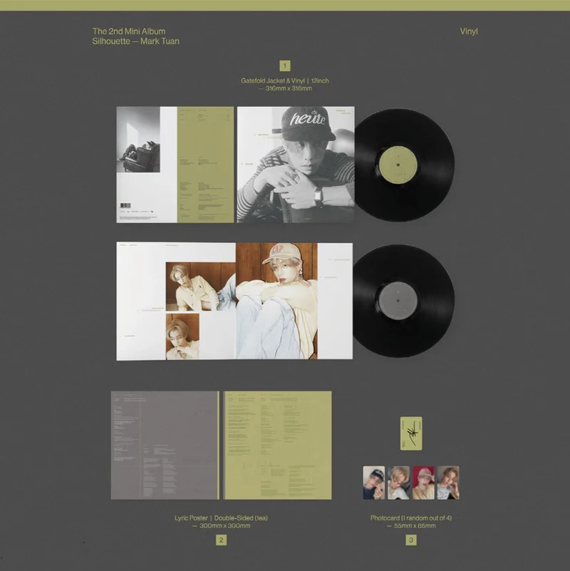 MARK TUAN (GOT7) - SILHOUETTE (VINYL)