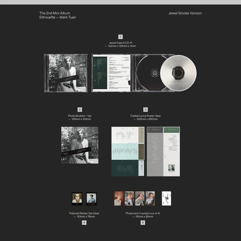 MARK TUAN (GOT7) - SILHOUETTE (JEWEL VER.)