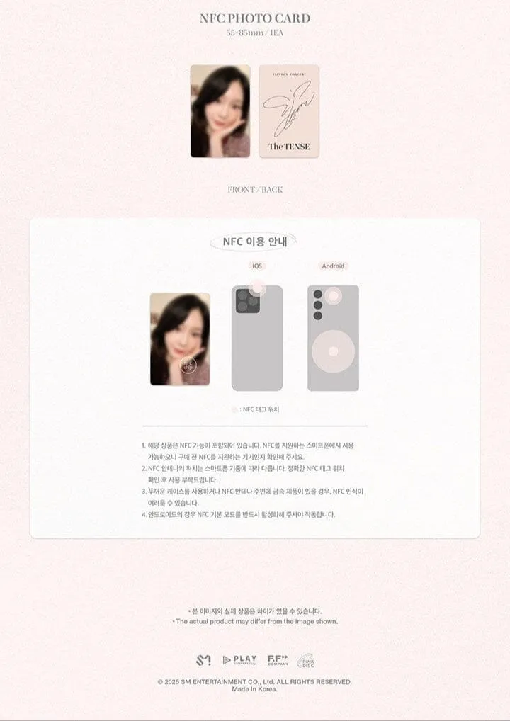 TAEYEON - CONCERT THE TENSE MEMORY BOX