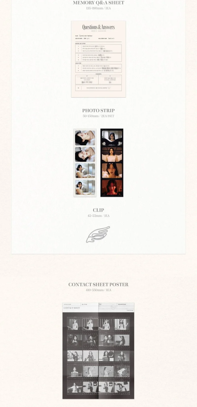 TAEYEON - CONCERT THE TENSE MEMORY BOX