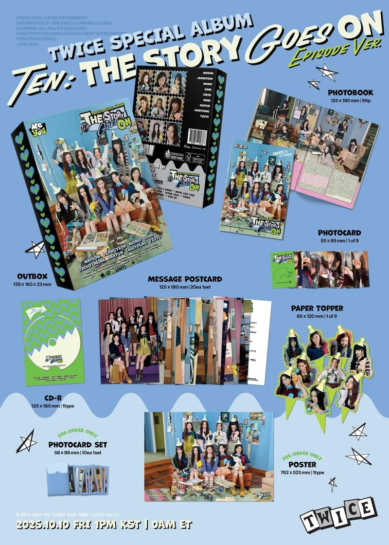TWICE - TEN : THE STORY GOES ON (EPISODE VER.)