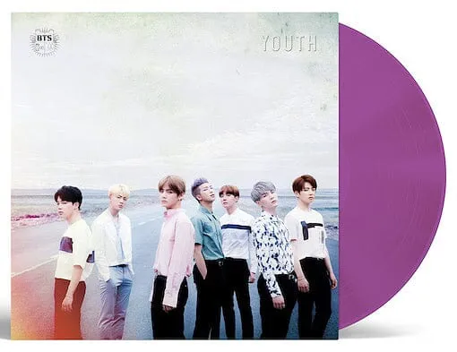 BTS - YOUTH (2LP CLEAR PURPLE COLOR)