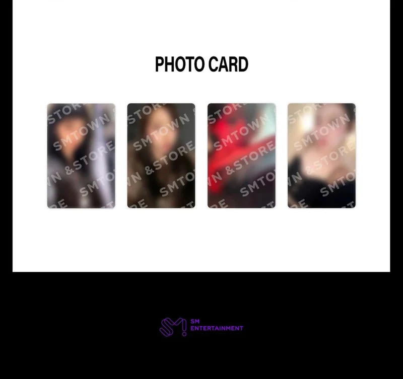 AESPA - RANDOM TRADING CARD SET (RICH MAN POP UP OFFICIAL MD)