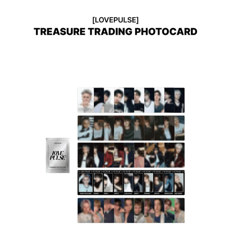 TREASURE - TRADING PHOTOCARD (LOVE PULSE)