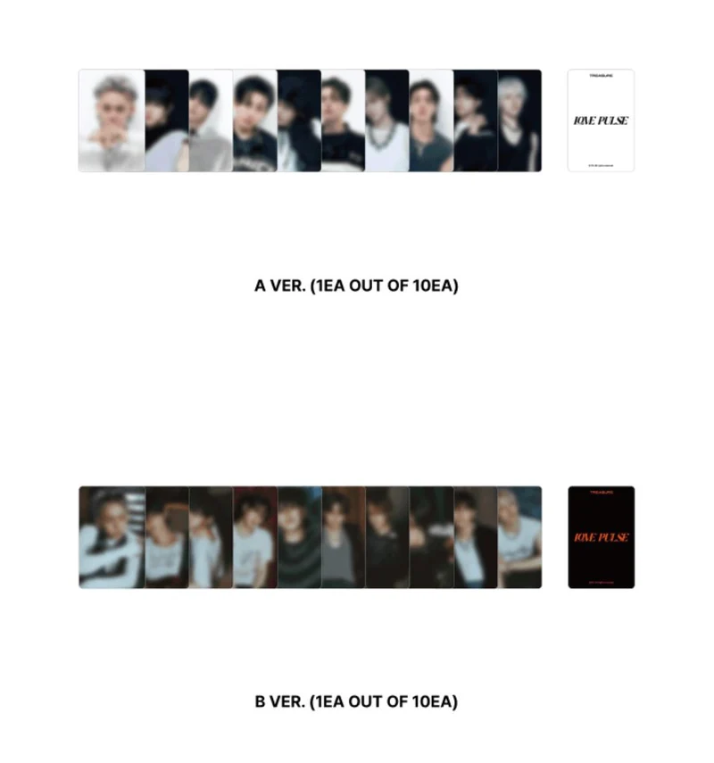 TREASURE - TRADING PHOTOCARD (LOVE PULSE)
