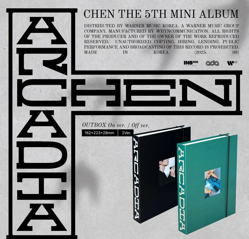 CHEN (EXO) - ARCADIA (PHOTOBOOK VER.)